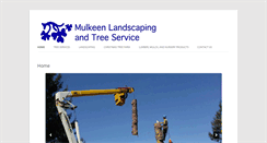 Desktop Screenshot of mulkeenlandscaping.com